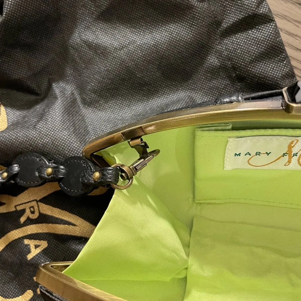 Mary Frances Leather and Beaded Bag - Picture 8 of 10